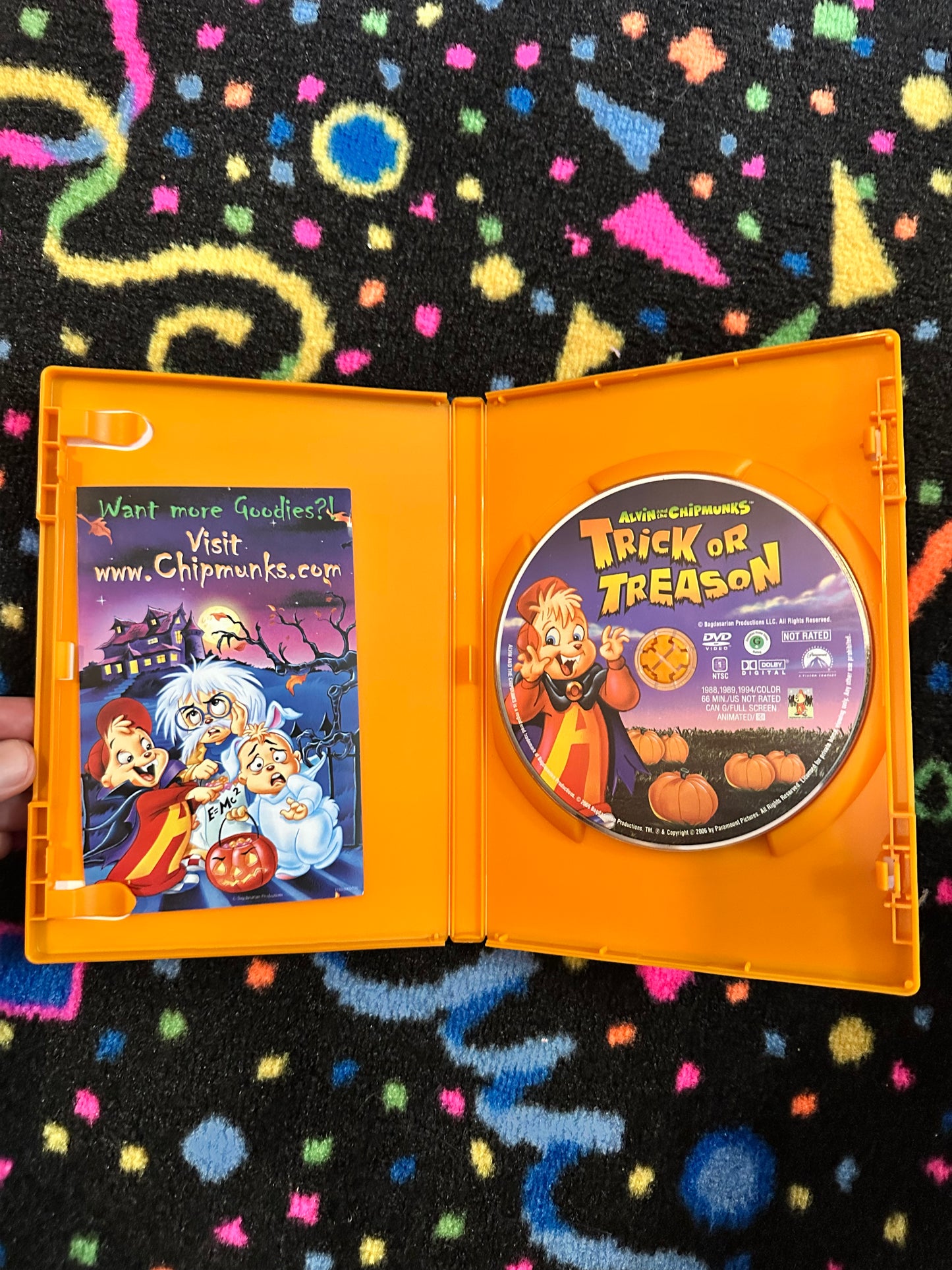 Alvin and the Chipmunks Trick or Treason DVD