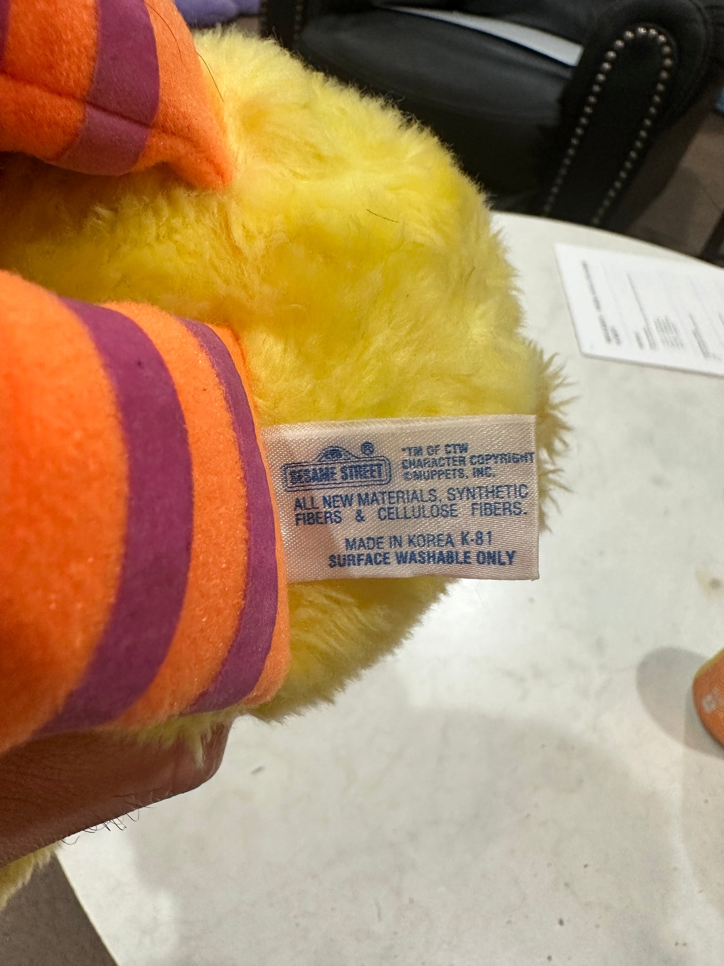 Baby Big Bird Plush