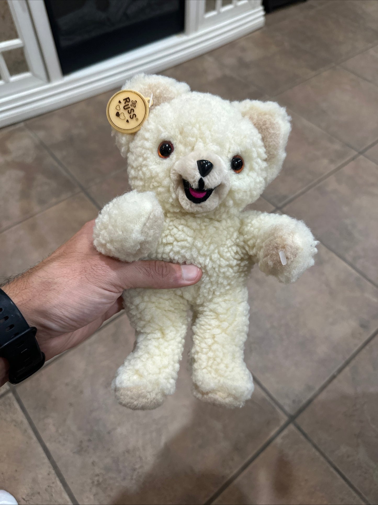 Snuggle Bear plush 1986