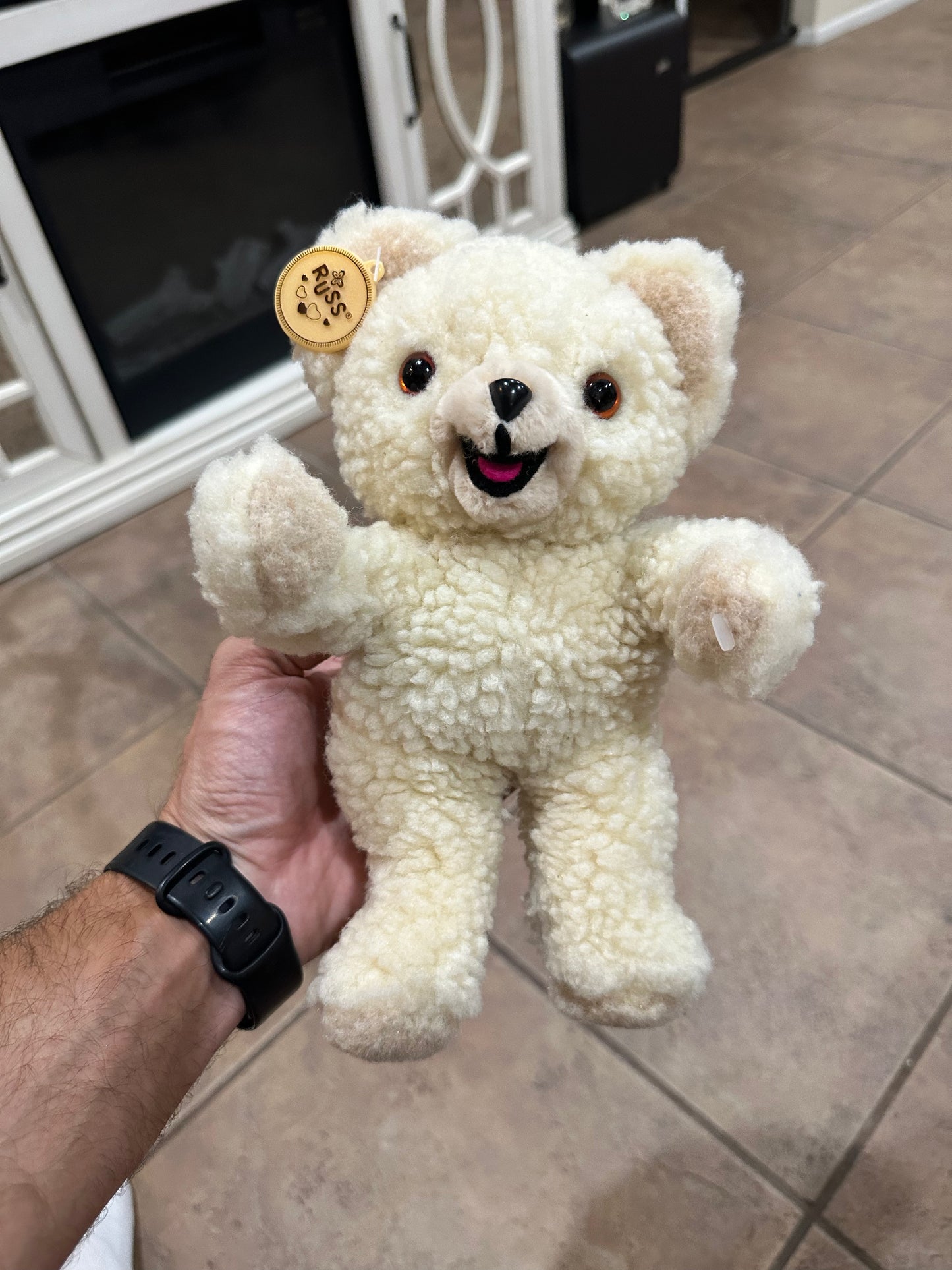 Snuggle Bear plush 1986