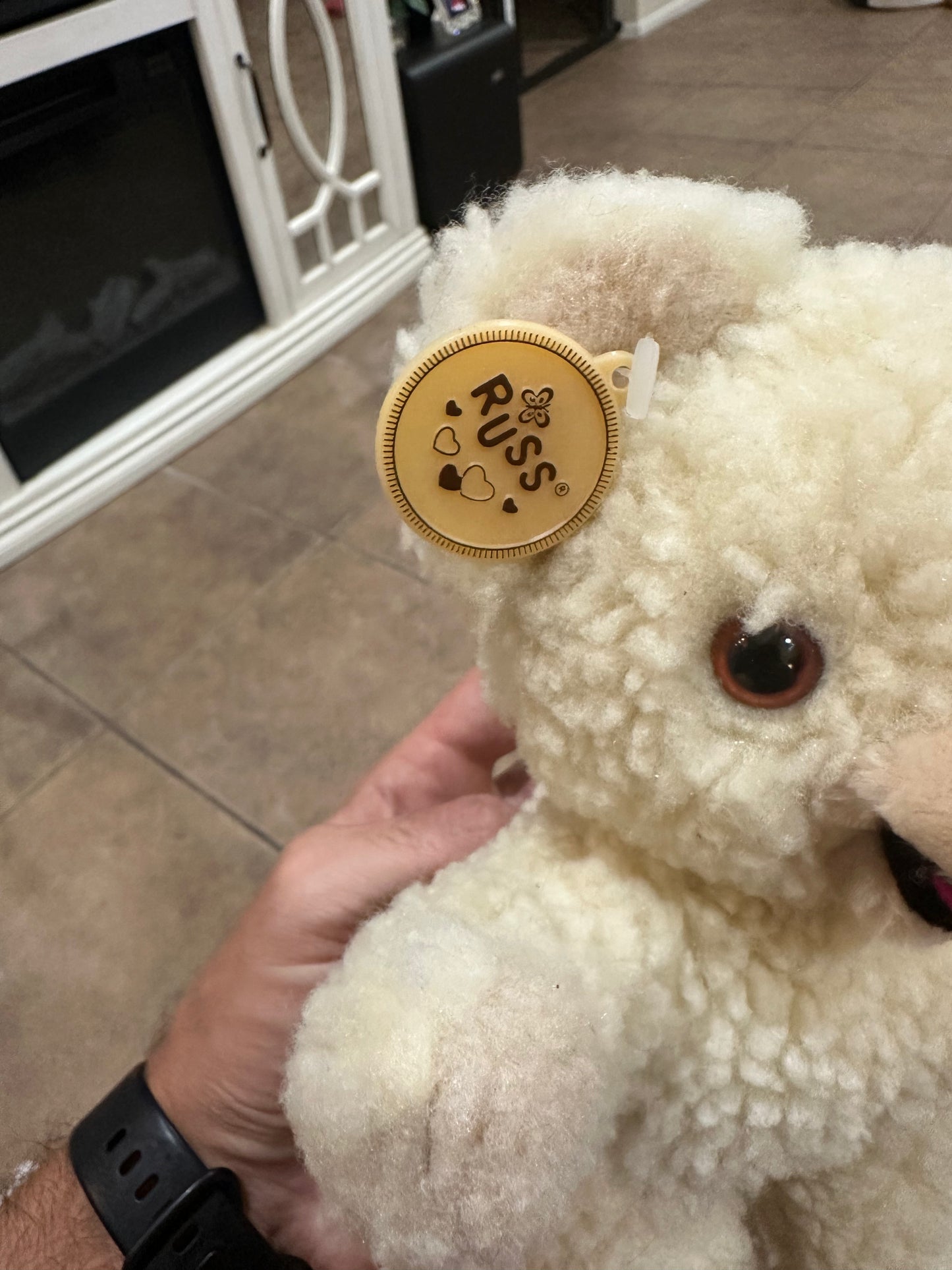 Snuggle Bear plush 1986