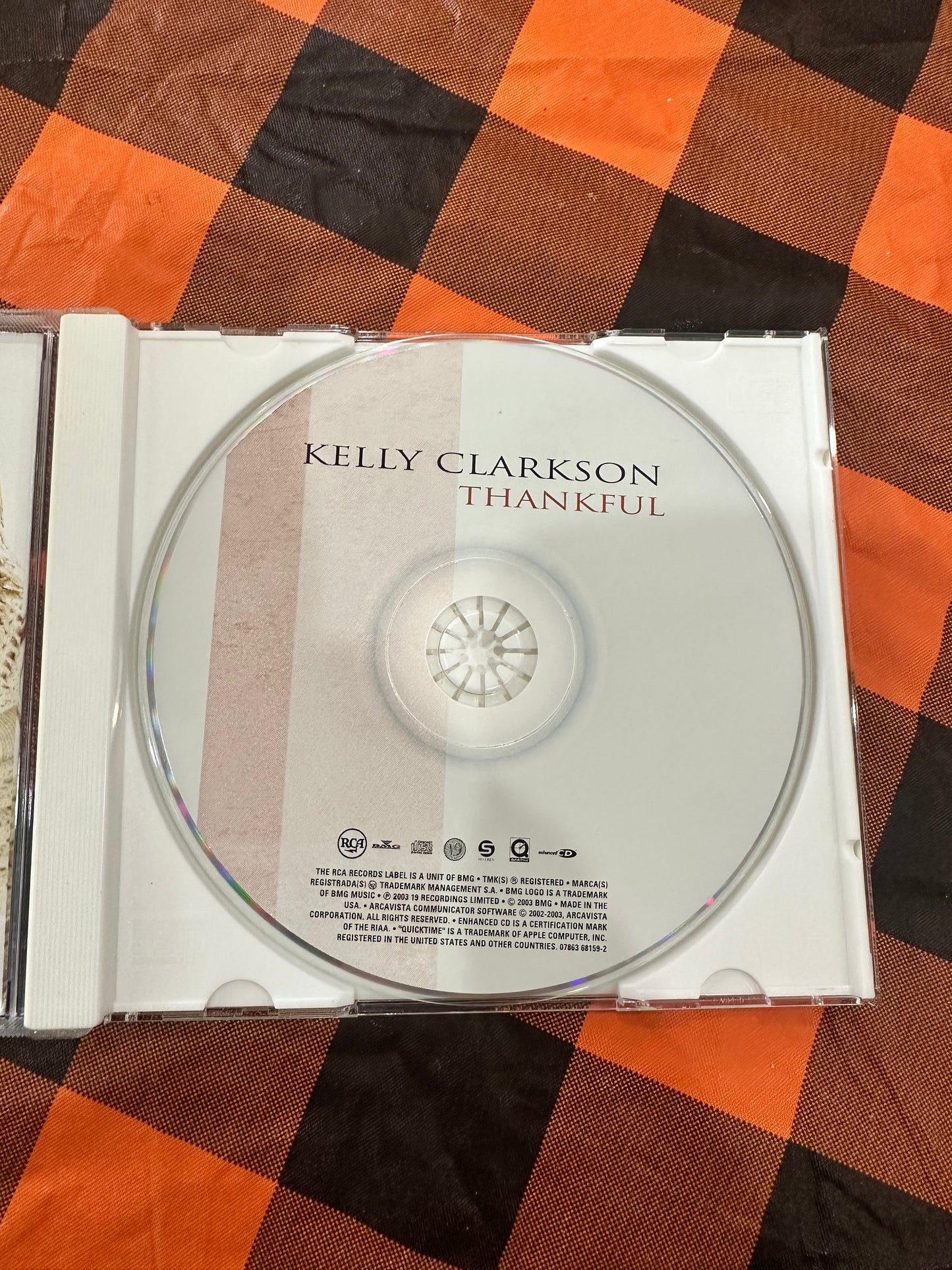 Kelly Clarkson Thankful CD