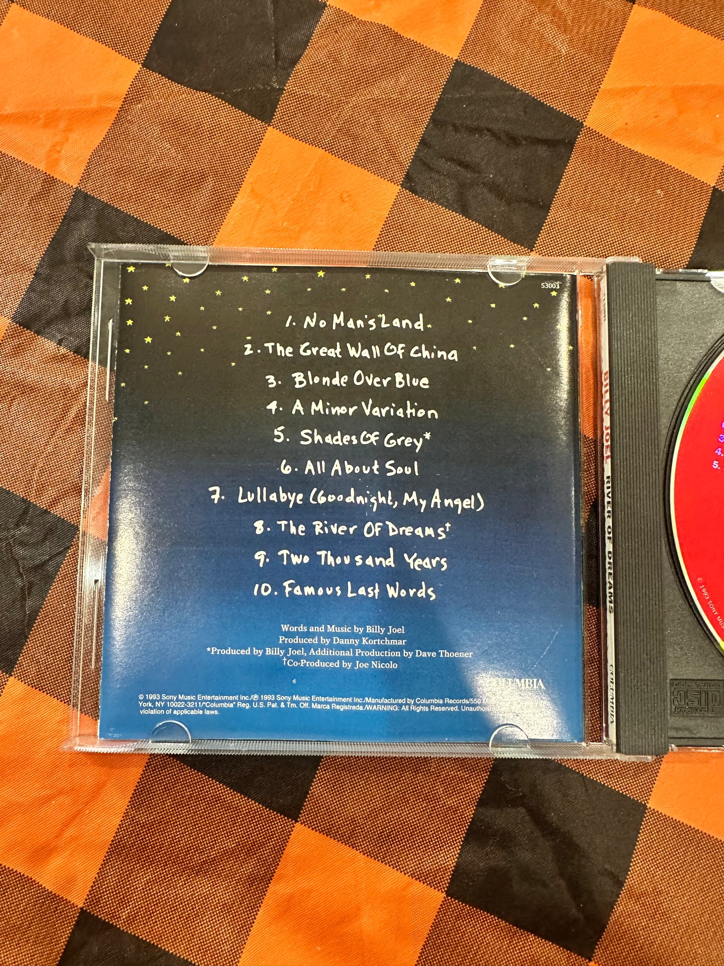 Billy Joel River of Dreams CD