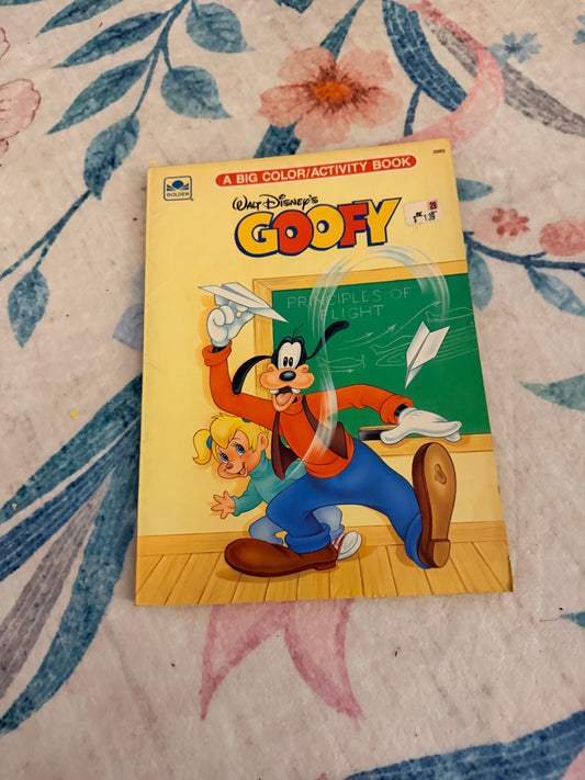 1993 goofy coloring book