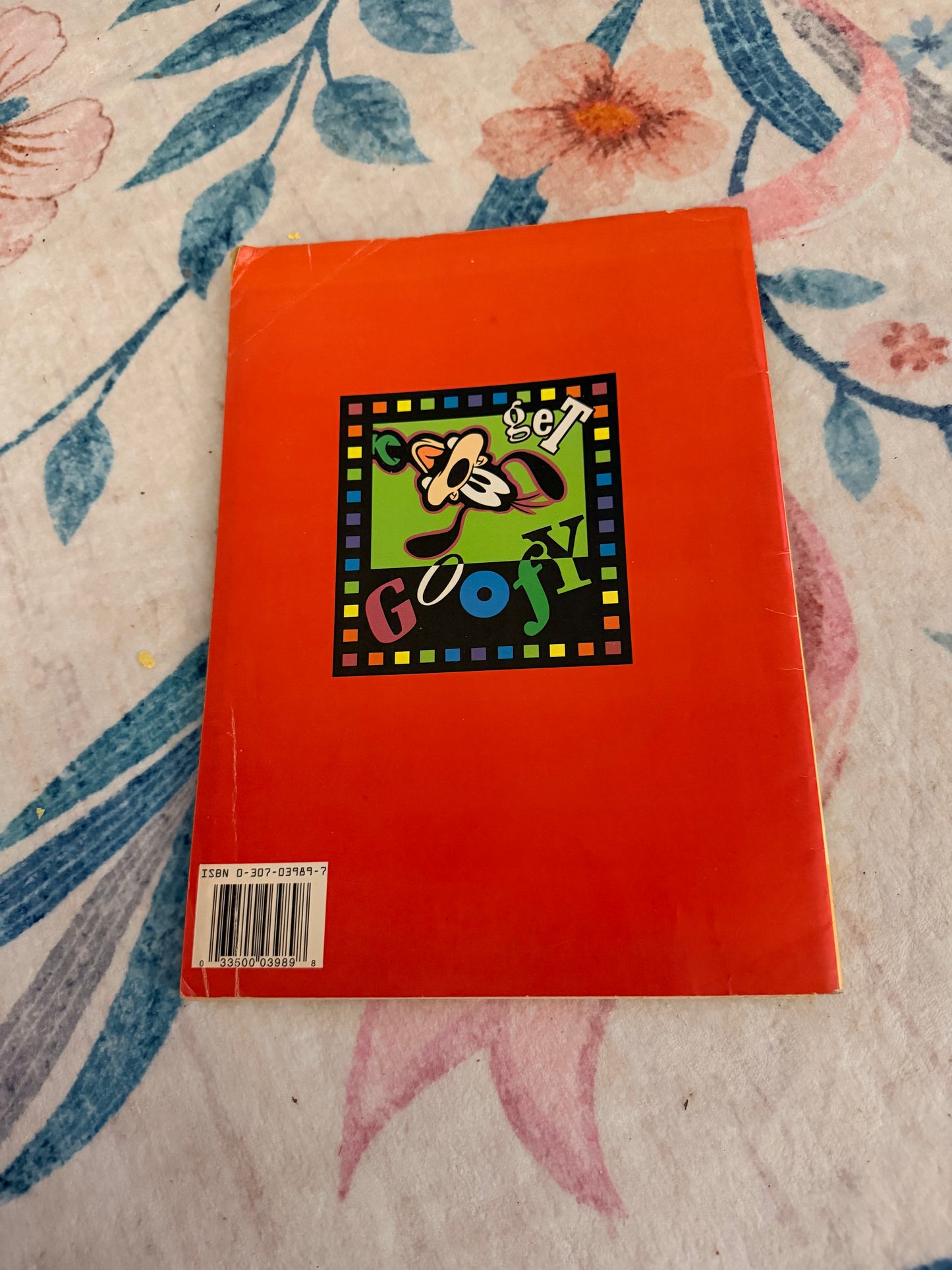 1993 goofy coloring book