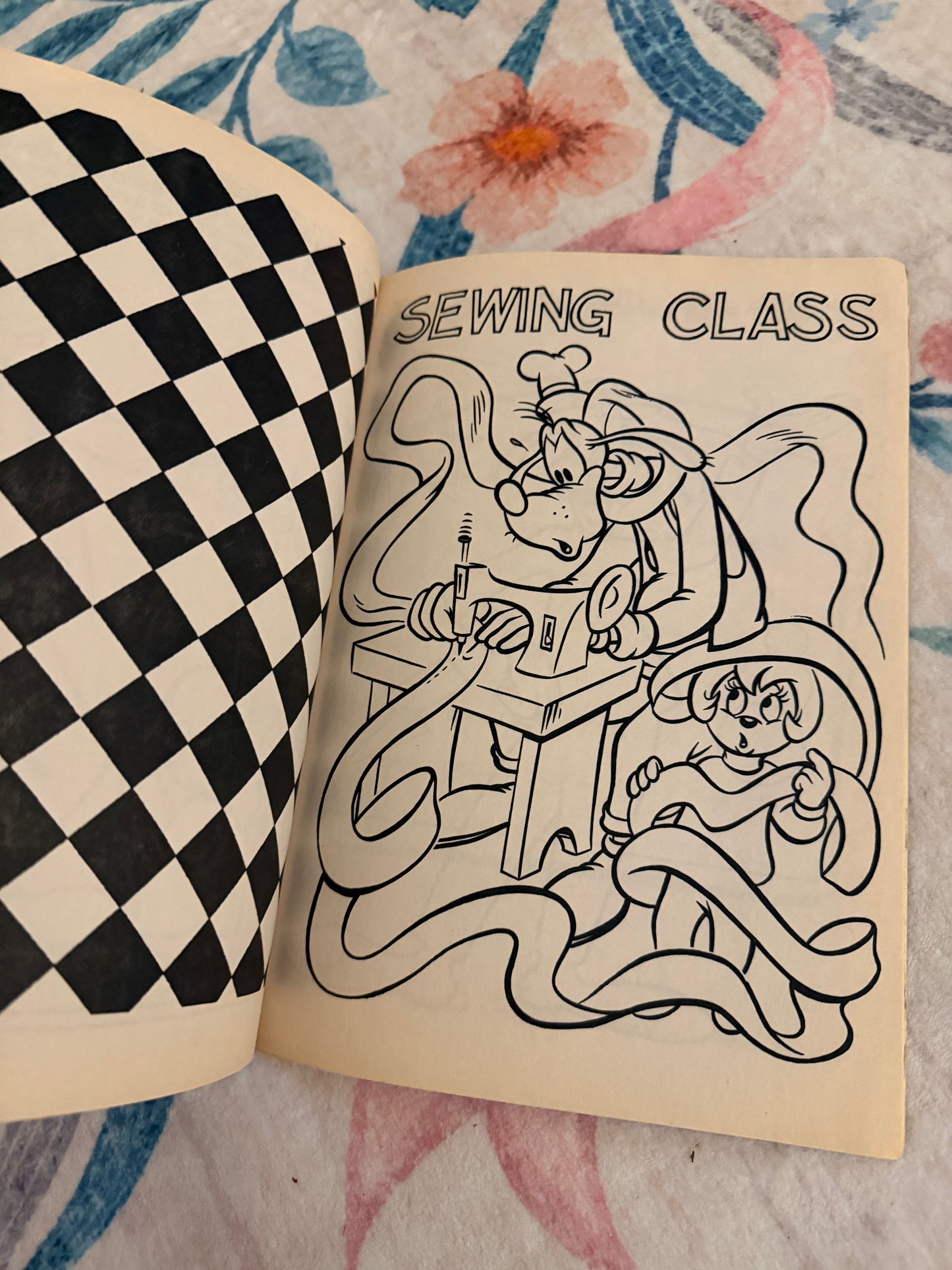 1993 goofy coloring book