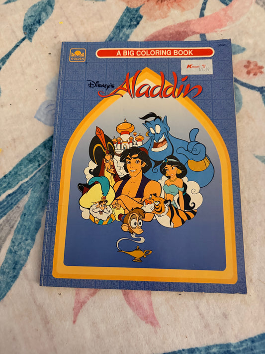 1992 Aladdin coloring book
