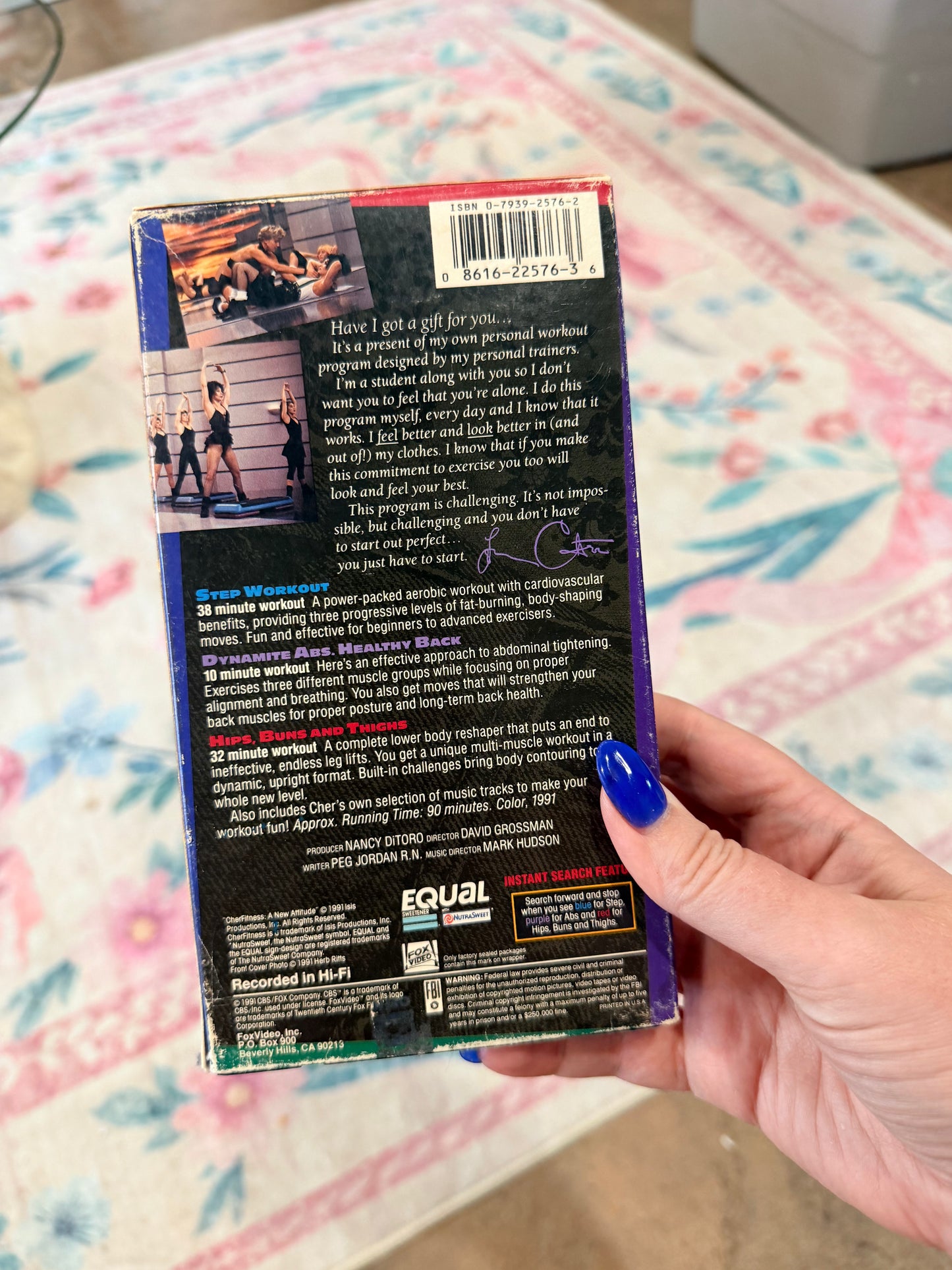 Cher Fitness vhs
