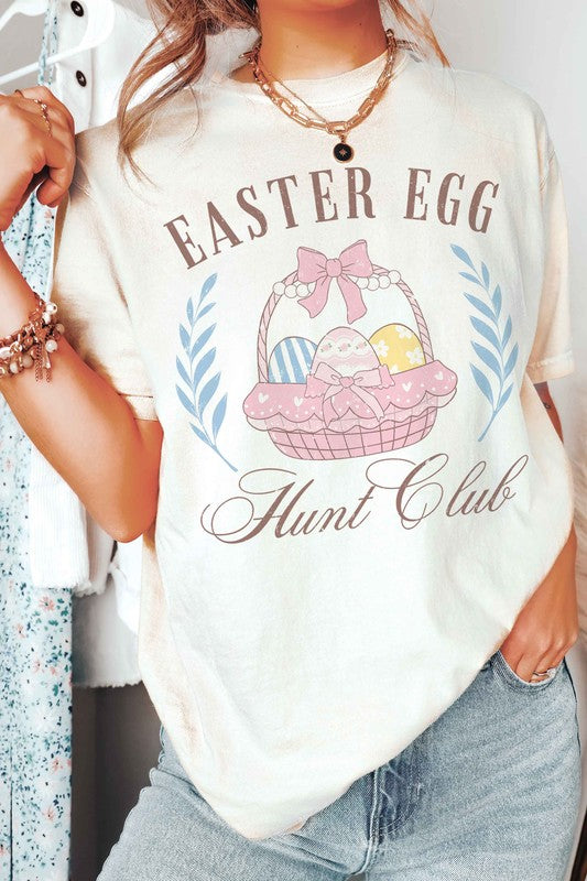 EASTER EGG HUNT CLUB GRAPHIC TEE