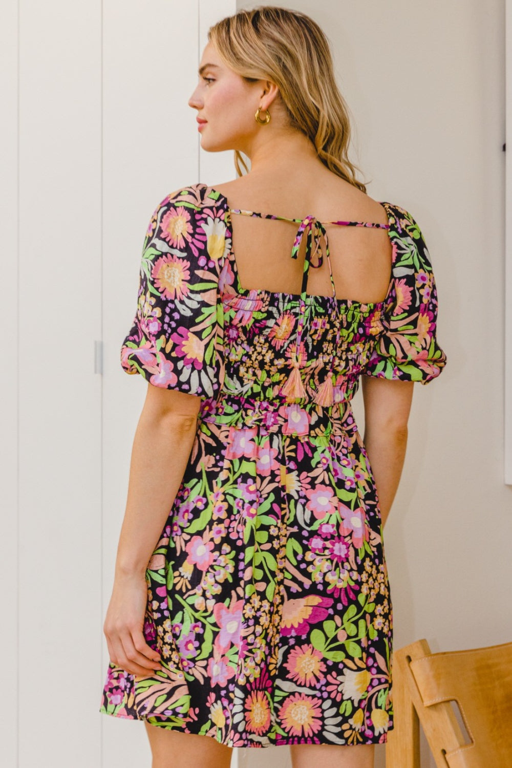 PETAL PERFECTION MINI DRESS