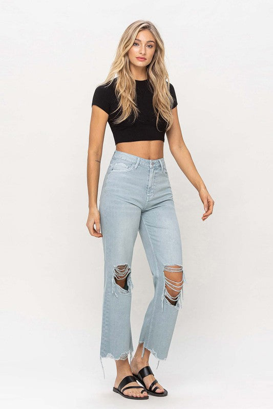 CLASSIC 90S VIBE FLARE JEANS