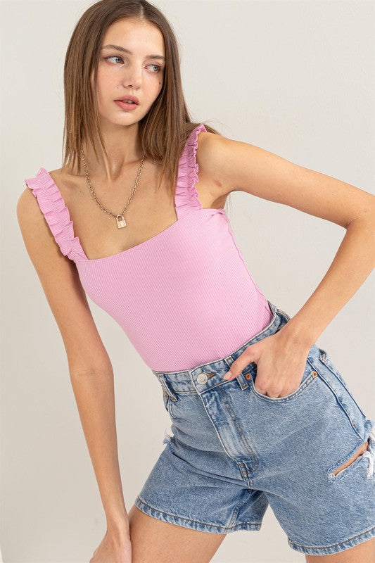 RUFFLE CHARM BODYSUIT