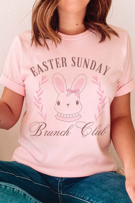 EASTER SUNDAY BRUNCH CLUB GRAPHIC TEE