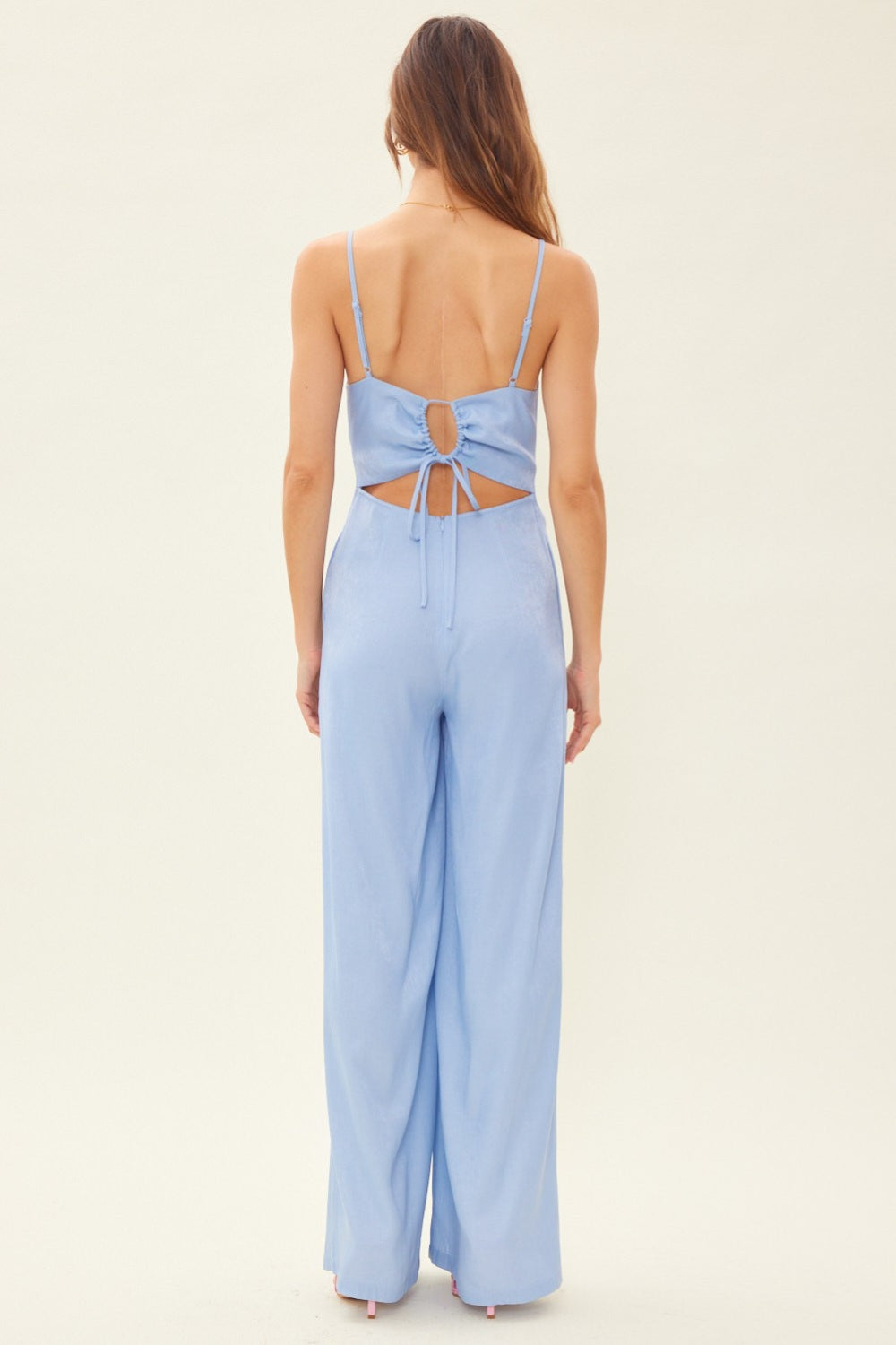 SPRING TIME BLISS WIDE LEG JUMPSUIT