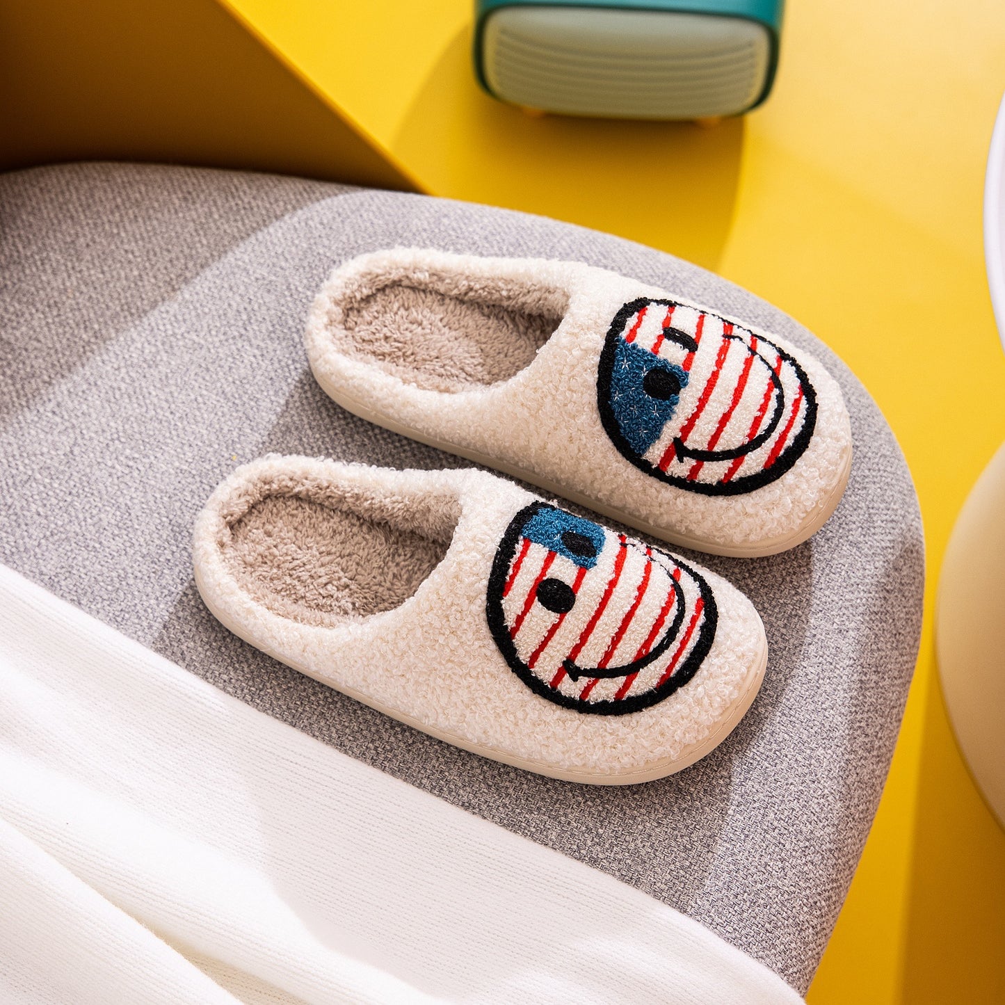 ALL-AMERICAN SMILES SLIPPERS