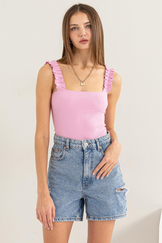 RUFFLE CHARM BODYSUIT