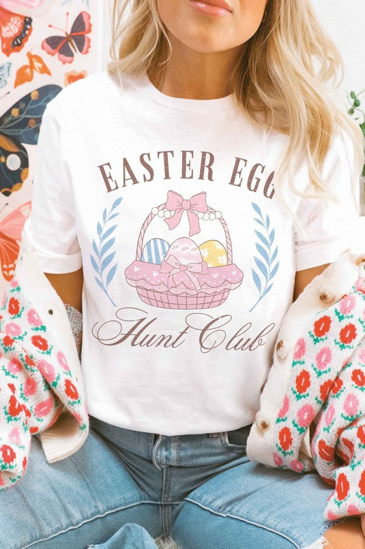 EASTER EGG HUNT CLUB GRAPHIC TEE