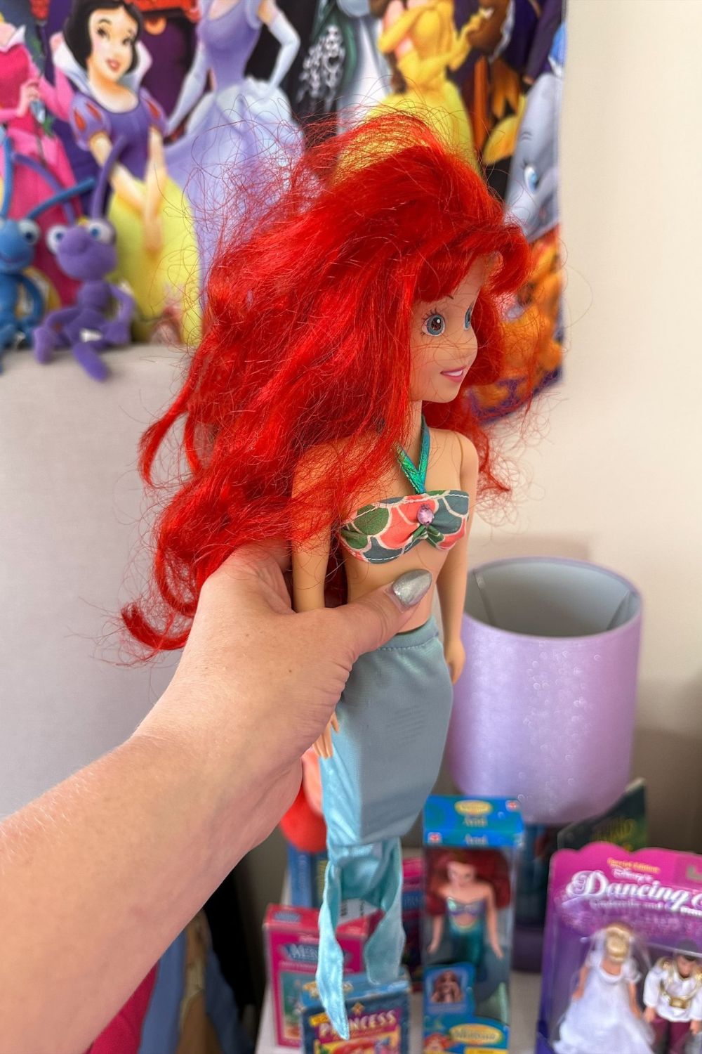 Singing ariel hot sale doll 90s