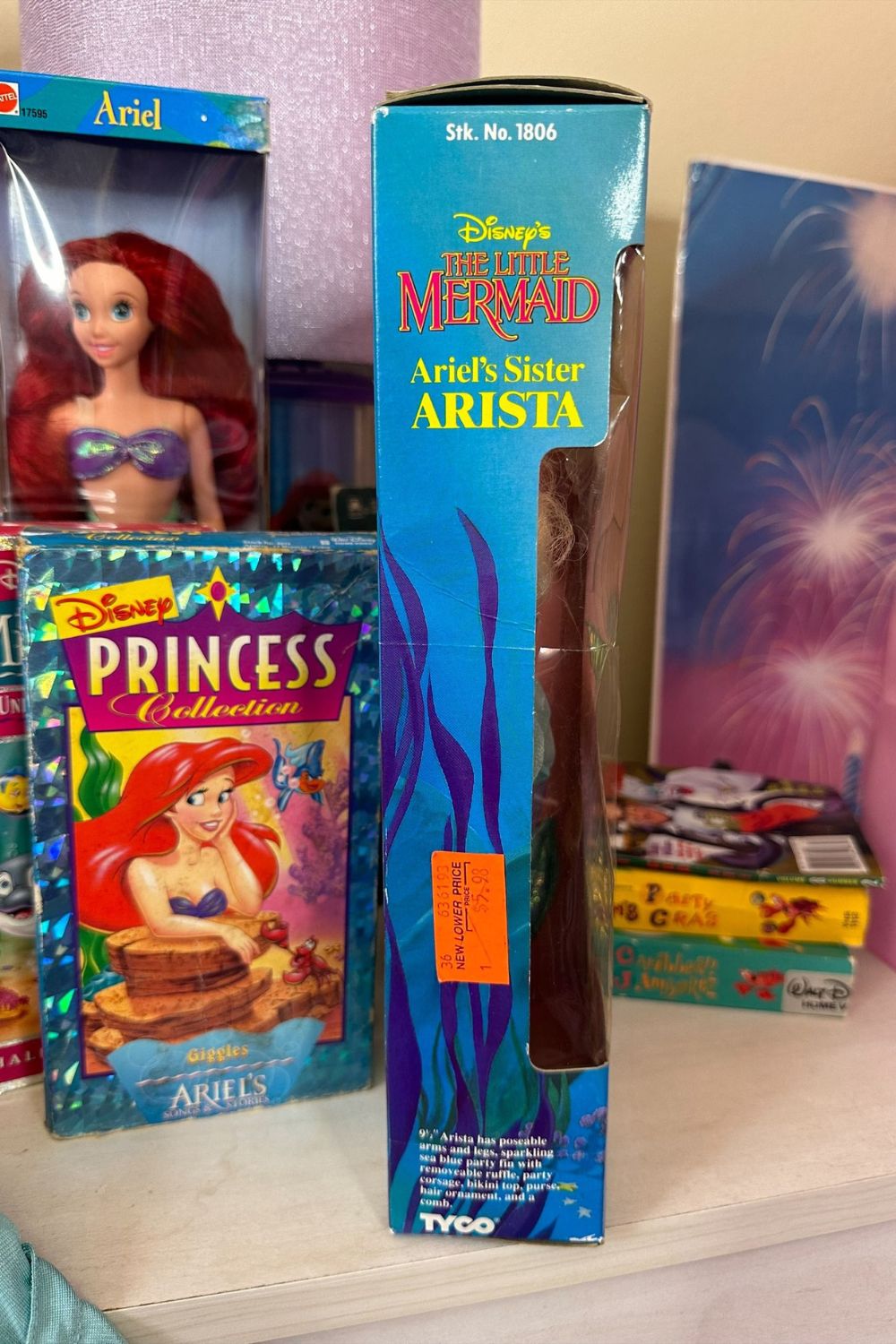 DISNEY'S THE LITTLE MERMAID ARIEL'S SISTER ARISTA*