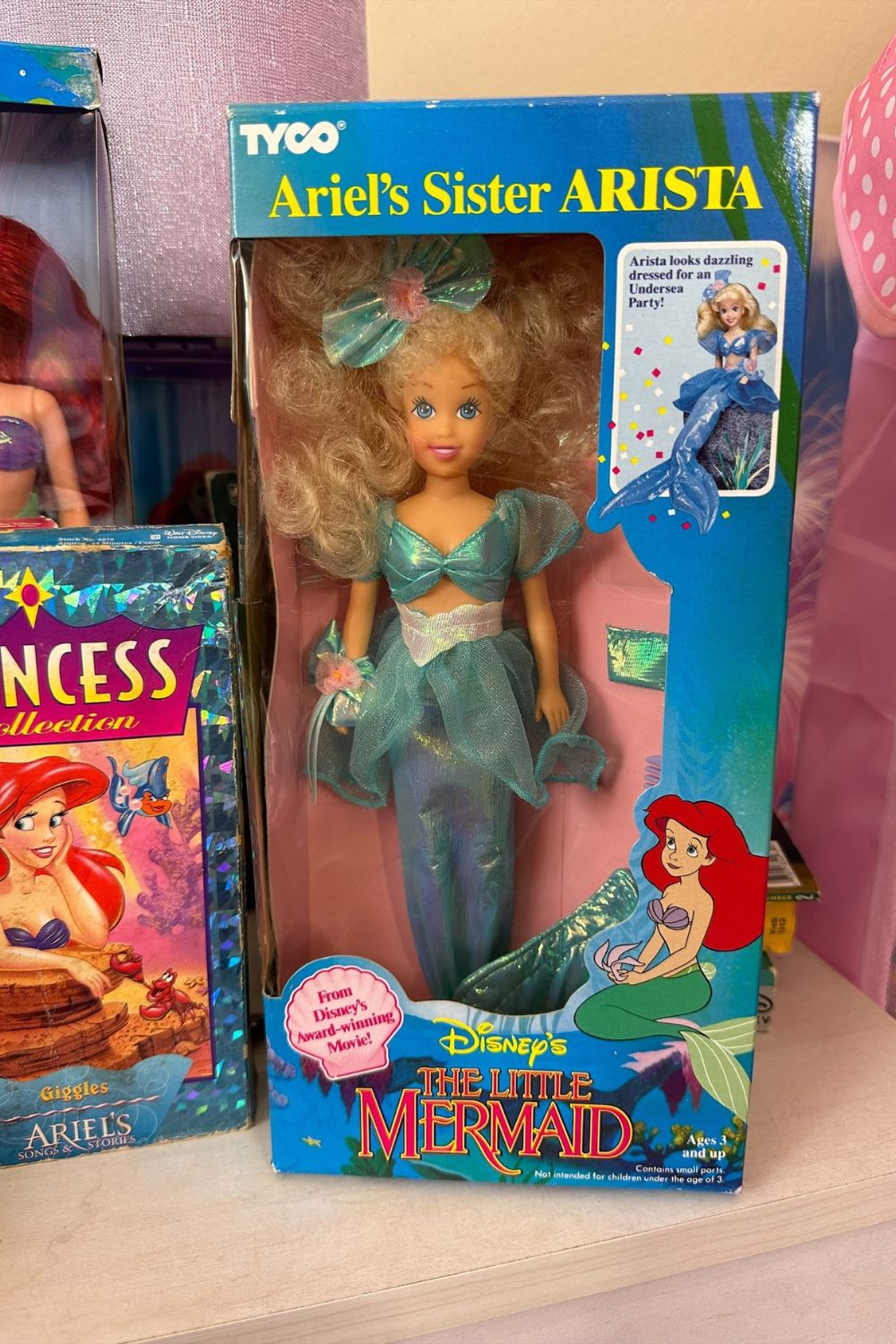 DISNEY'S THE LITTLE MERMAID ARIEL'S SISTER ARISTA*