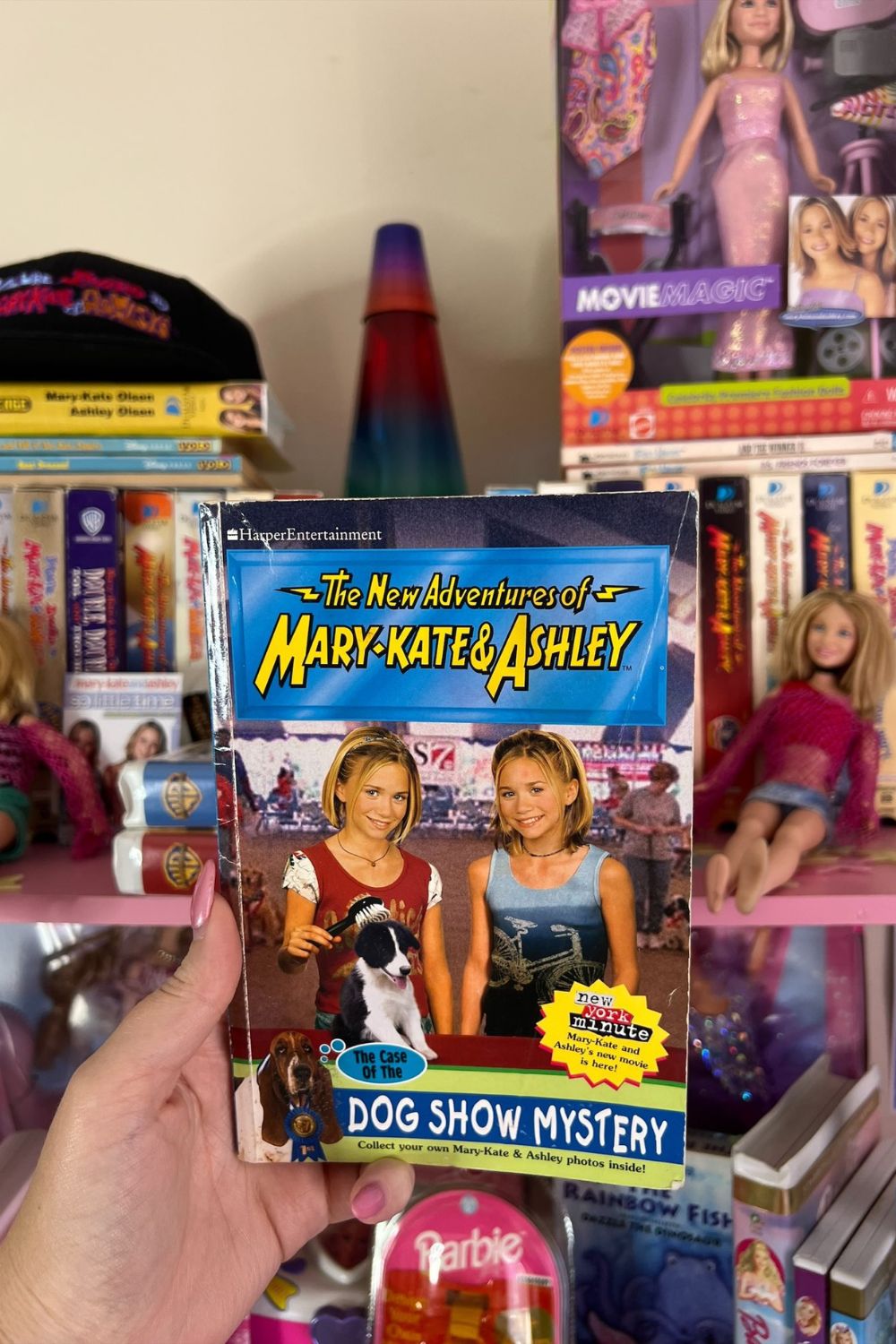 *THE NEW ADVENTURES OF MARY KATE & ASHLEY BOOK - DOG SHOW MYSTERY