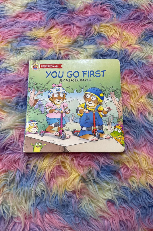 2013 LITTE CRITTER "YOU GO FIRST" BOOK*