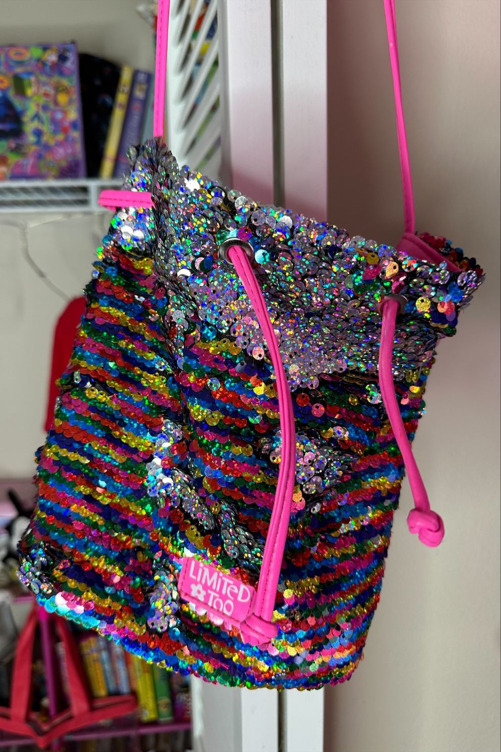 LIMITED TOO SEQUIN BAG*