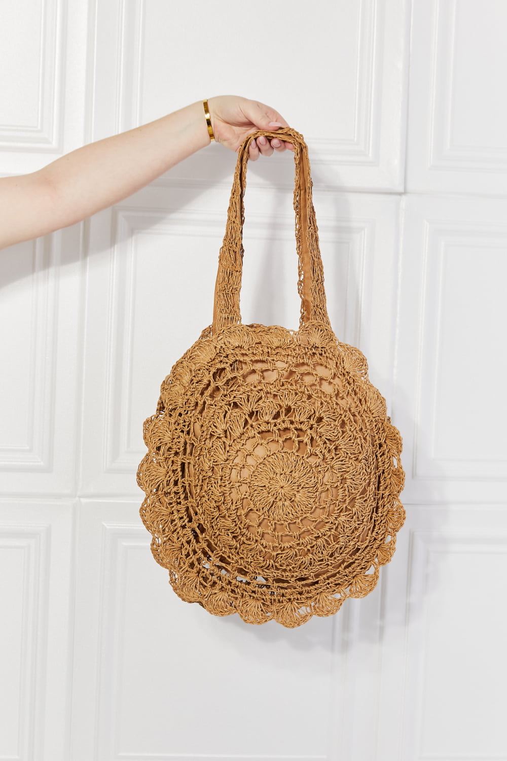 WILD WILD WEST STRAW RATTAN HANDBAG