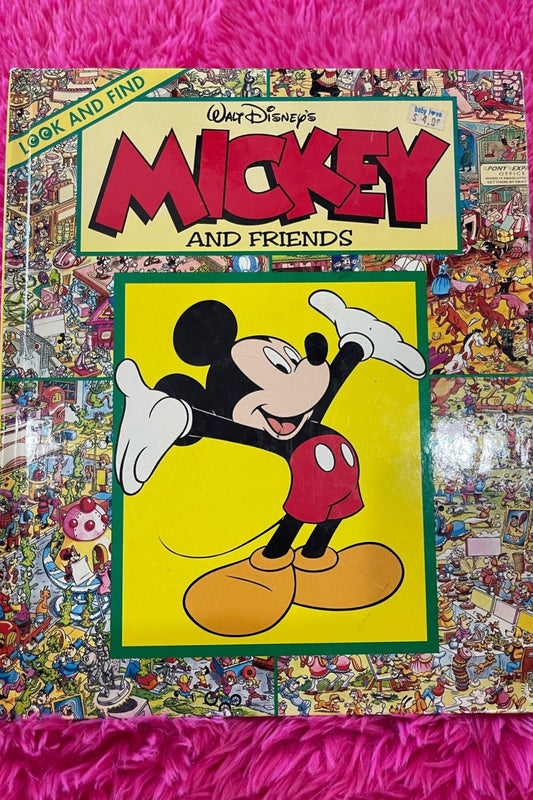 LOOK AND FIND MICKEY AND FRIENDS BOOK*