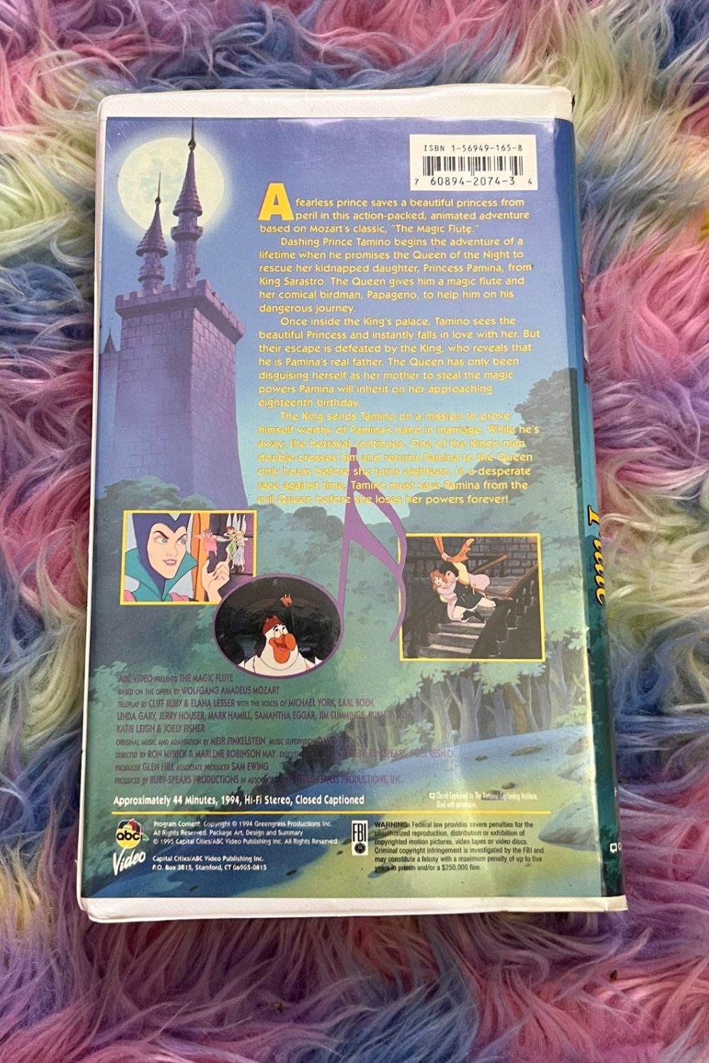 1994 THE MAGIC FLUTE VHS*