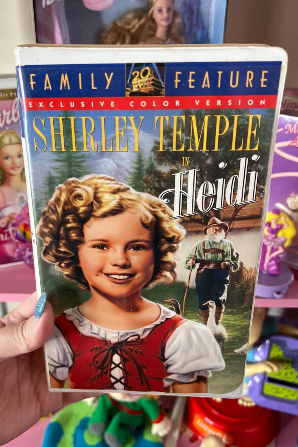 SHIRLEY TEMPLE: HEIDI VHS*