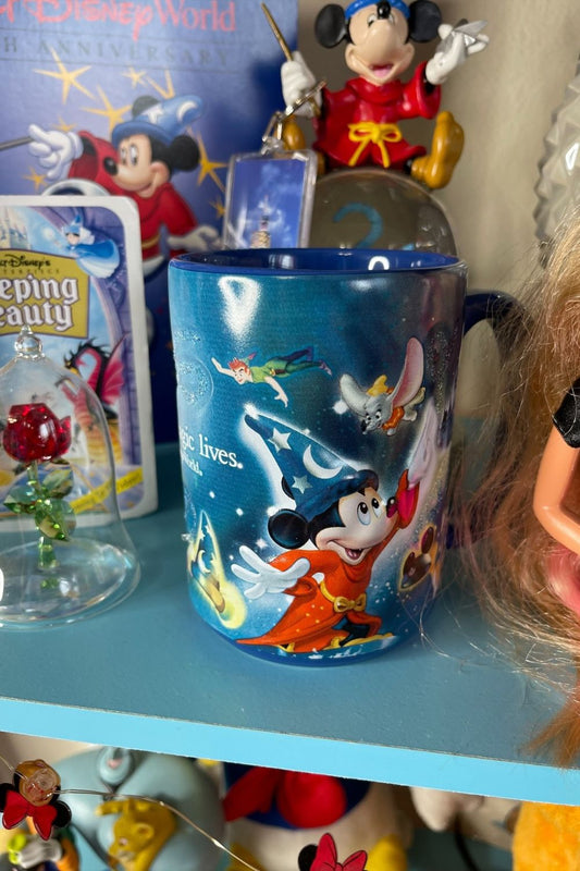 WHERE THE MAGIC LIVES DISNEY COFFEE MUG