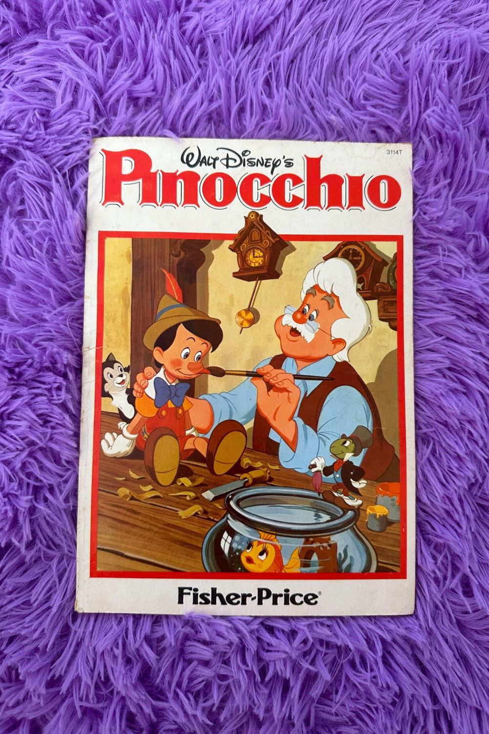 1945 PINOCCHIO FISHER-PRICE BOOK*