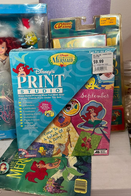 THE LITTLE MERMAID PRINT STUDIO CD-ROM*