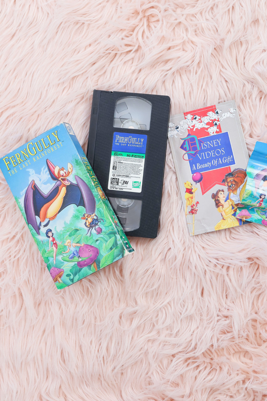 FERNGULLY THE LAST RAINFOREST VHS *