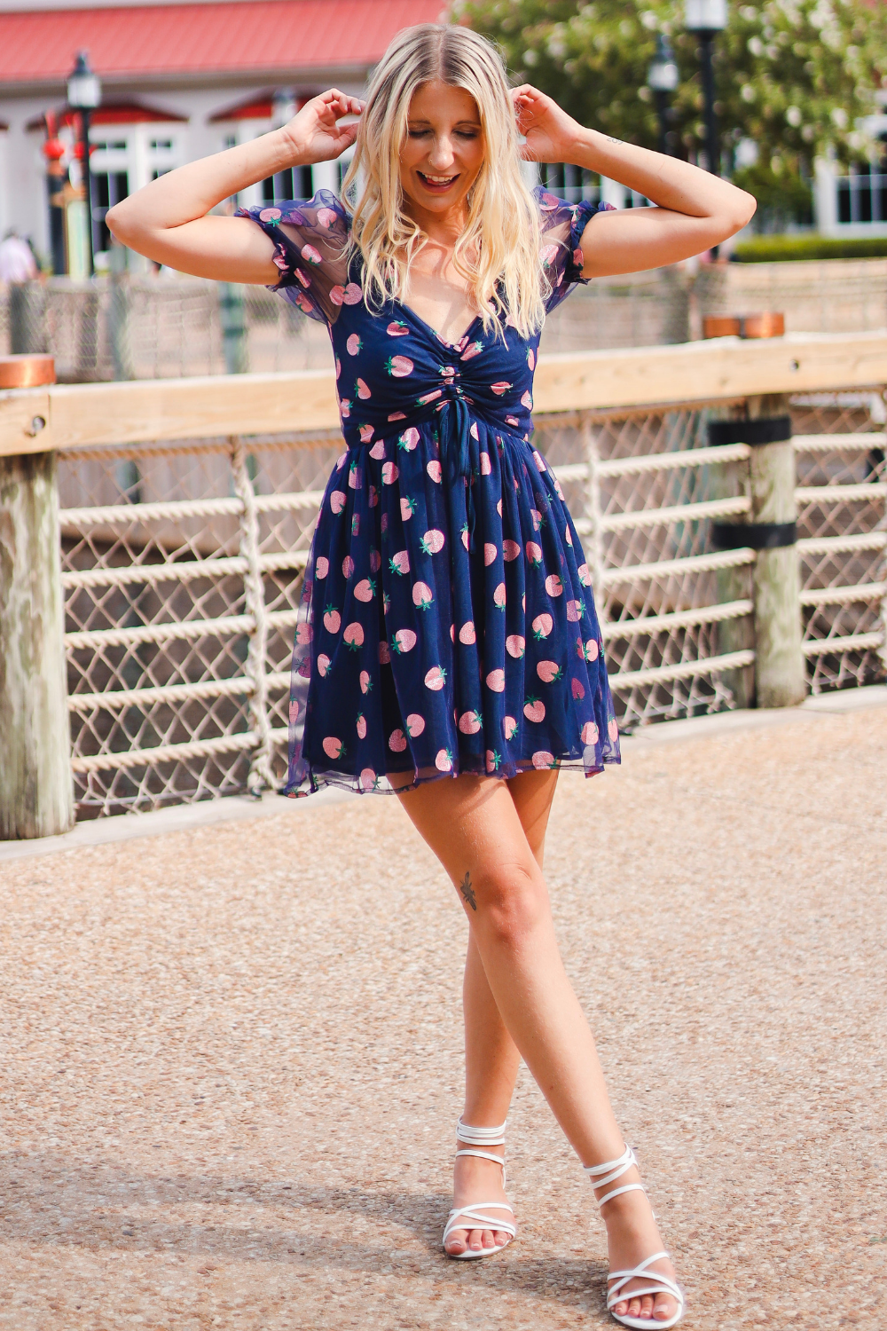 STRUTIN' IN STRAWBERRIES DRESS*