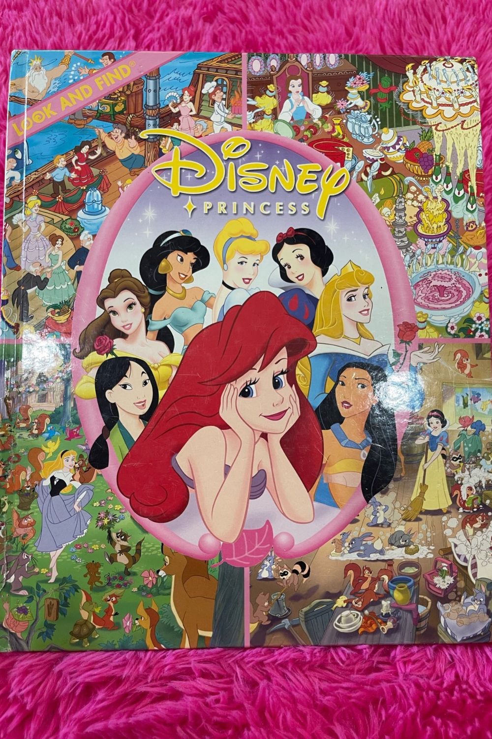 LOOK AND FIND DISNEY PRINCESS BOOK*