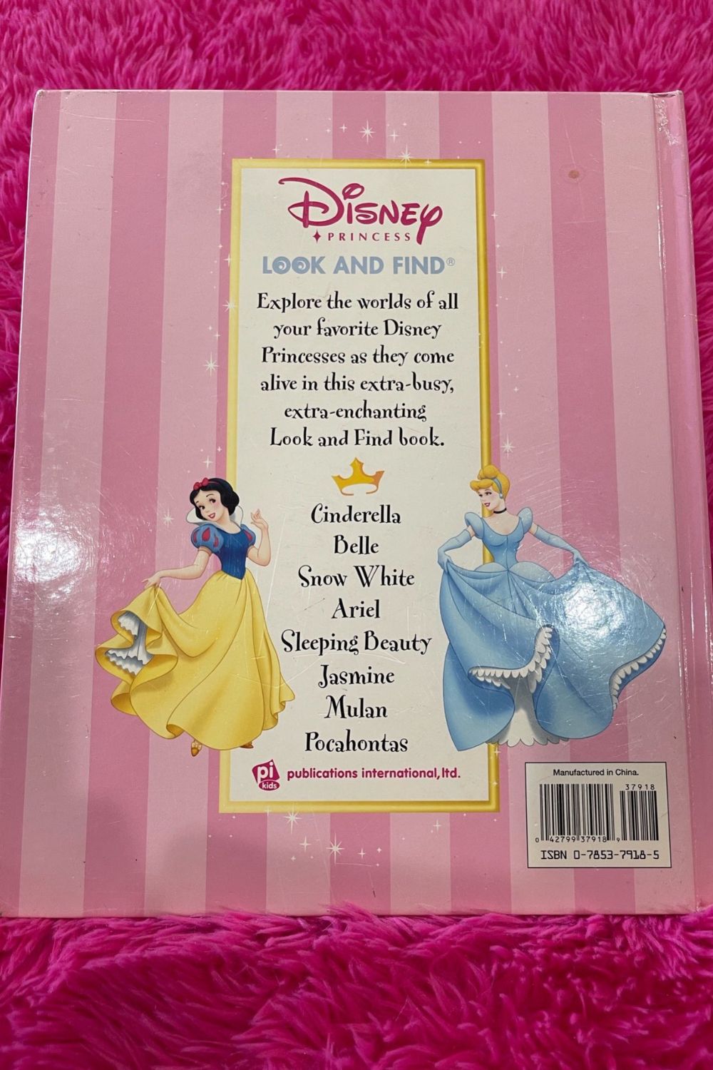 LOOK AND FIND DISNEY PRINCESS BOOK*