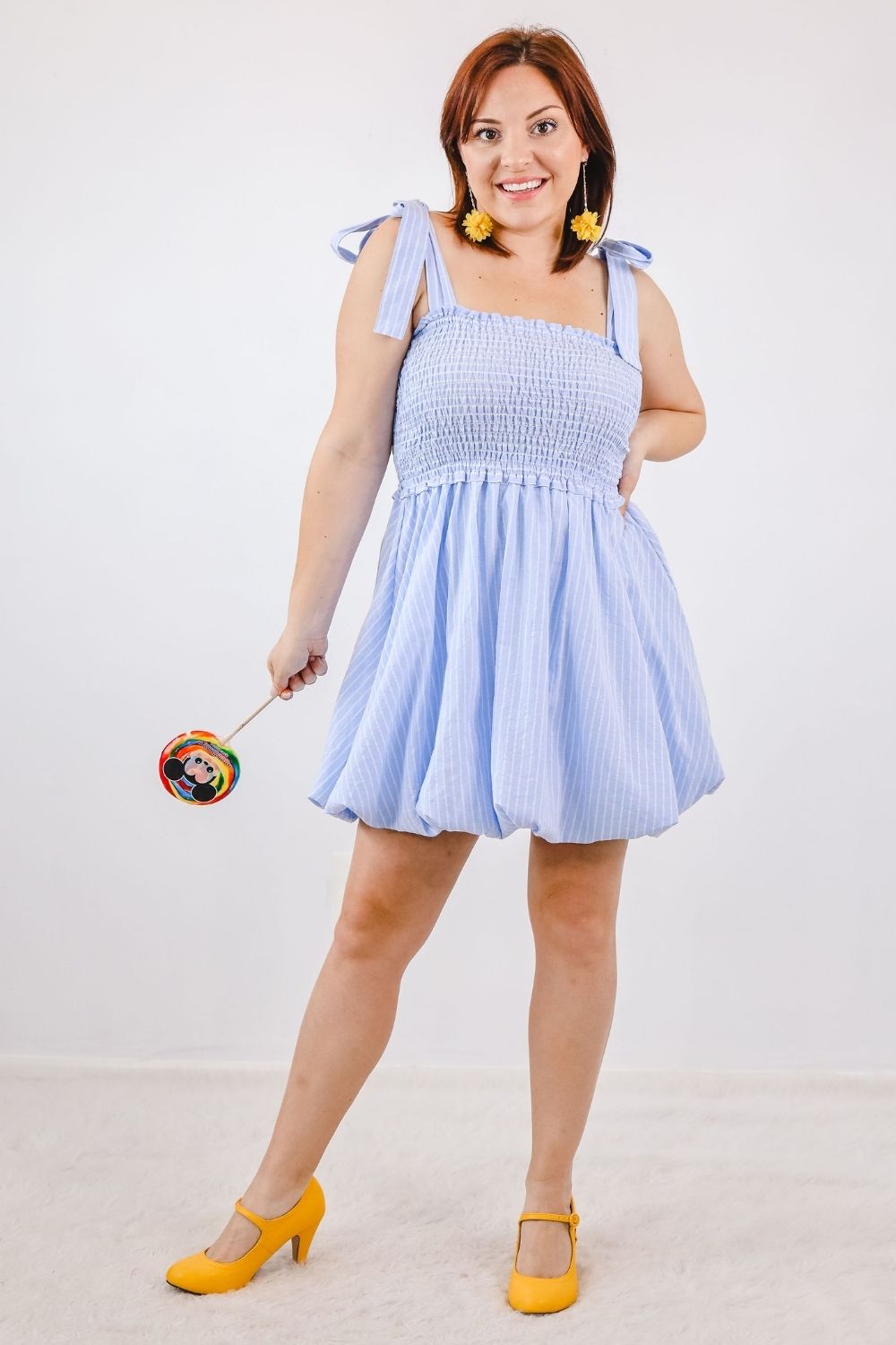 HAPPINESS BLOOMS BUBBLE DRESS*