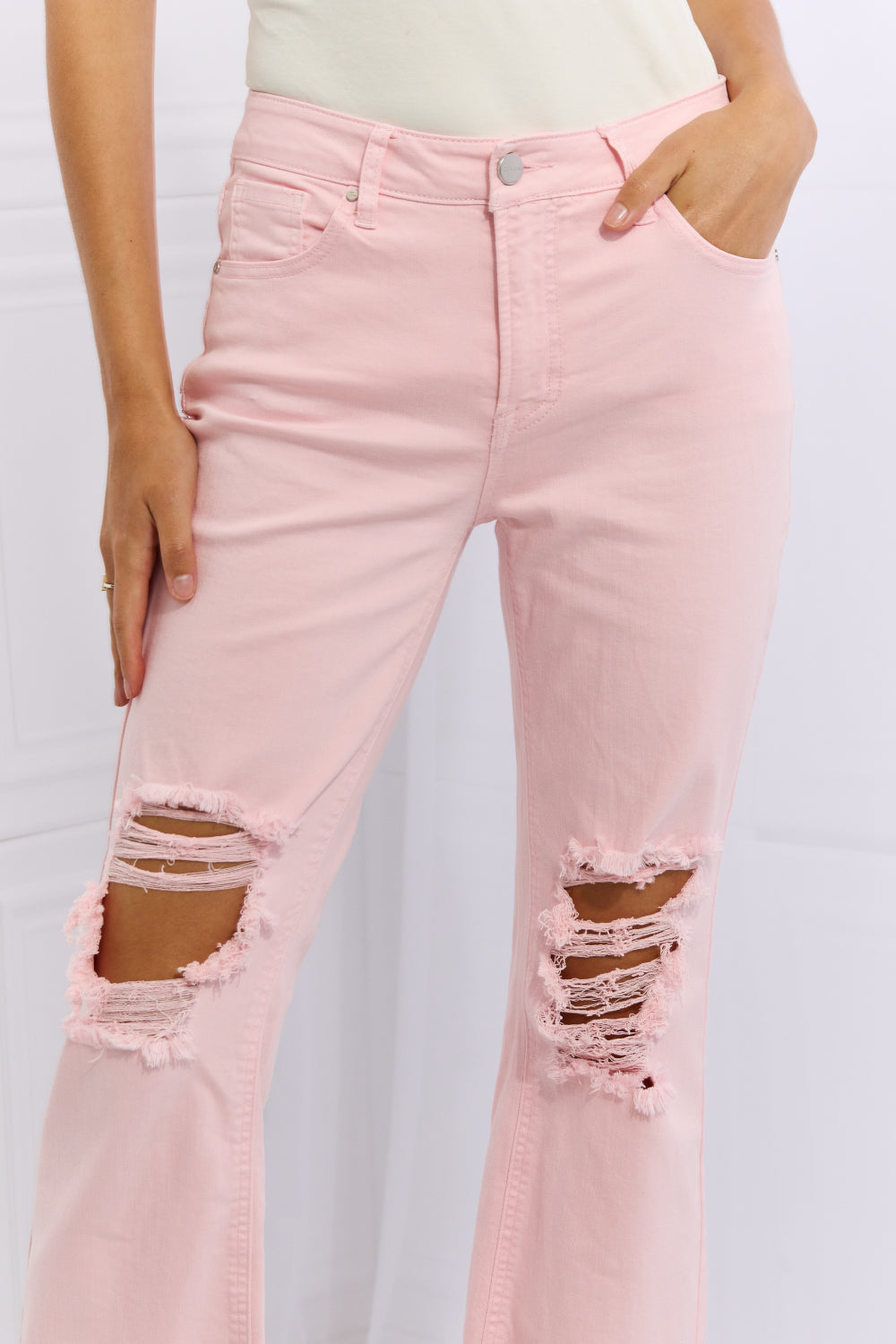 STEAL AWAY ANKLE FLARE JEANS