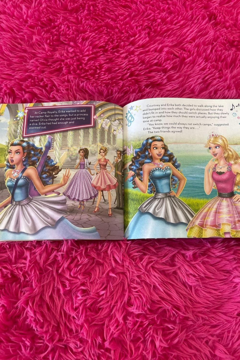 BARBIE ROCKIN' ROYALS BOOK*