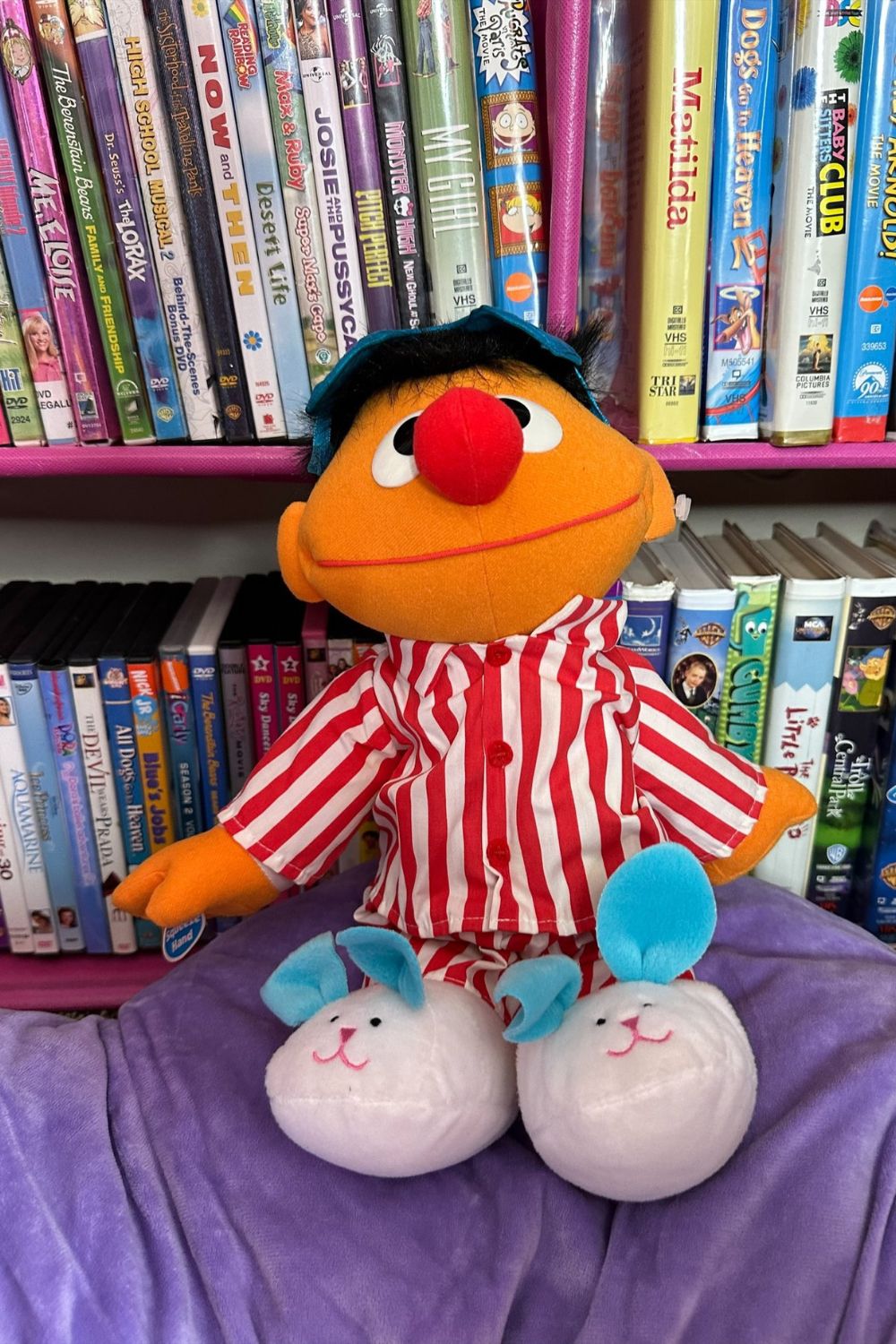 1996 SING & SNORE ERNIE PLUSH* Nostalchicks