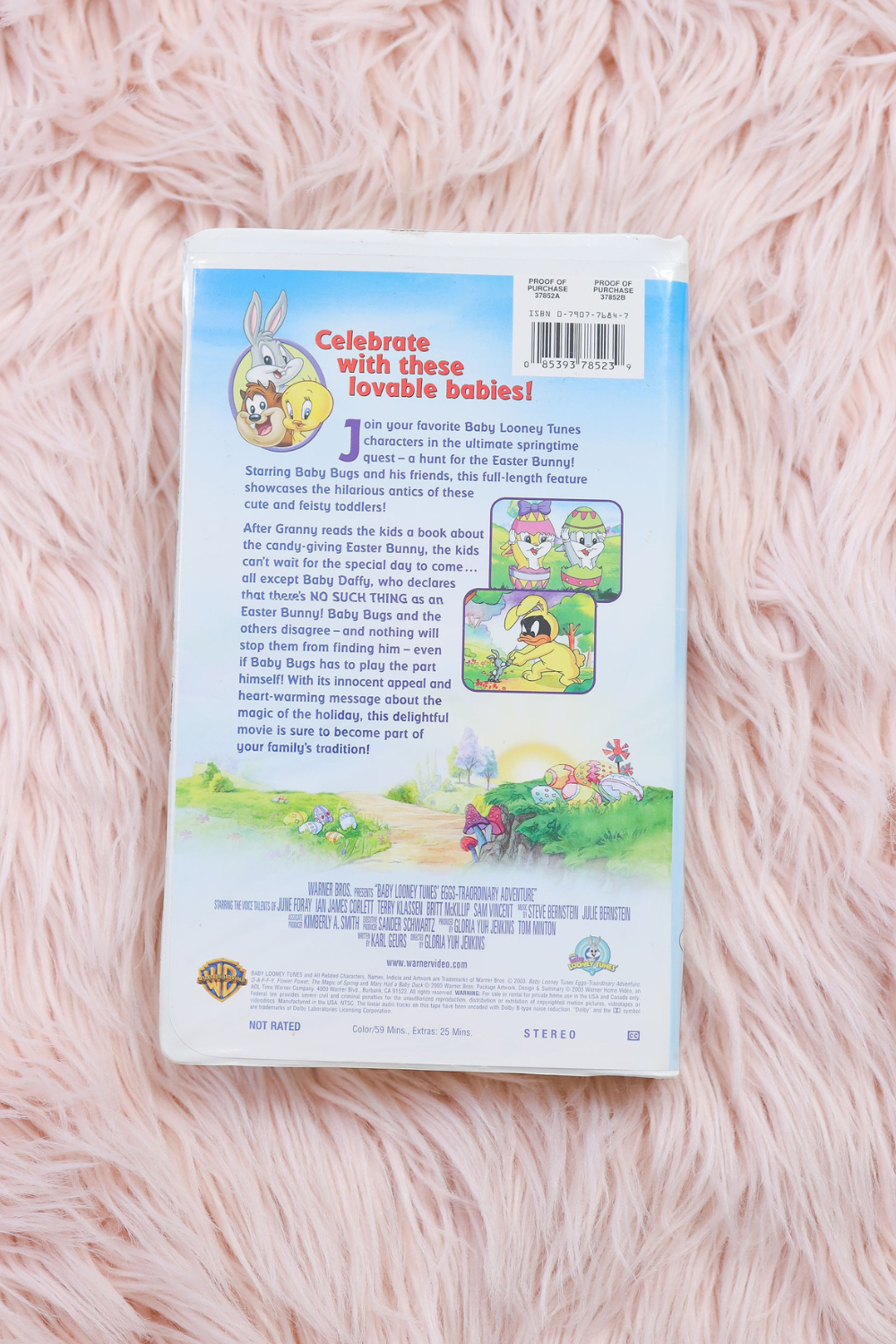 BABY LOONEY TOONS EGGS-TRAORDINARY ADVENTURE VHS *