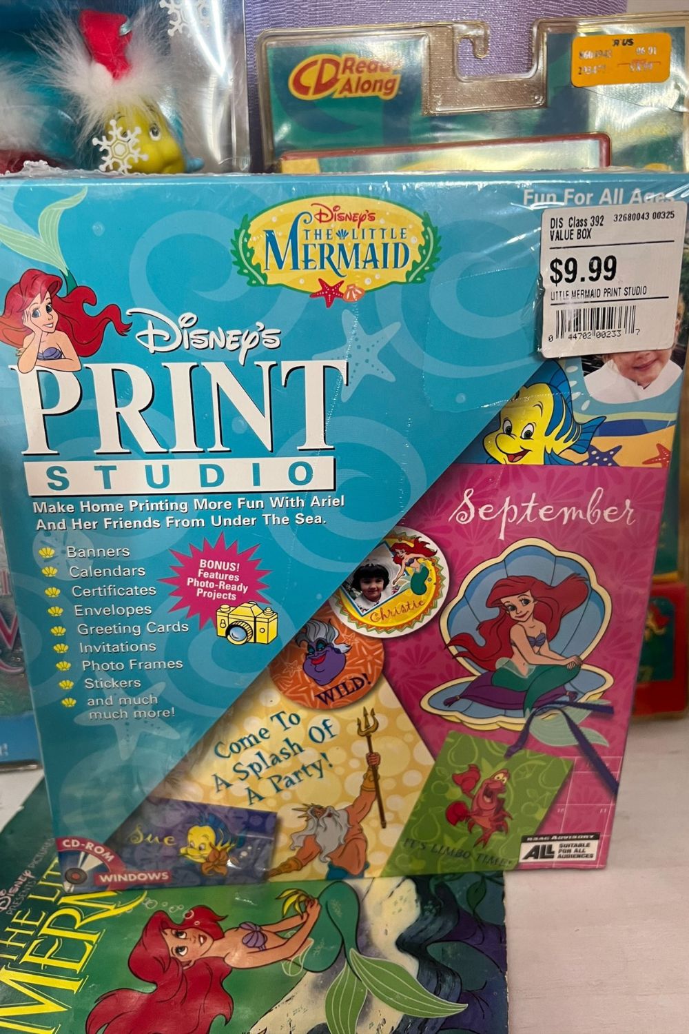 THE LITTLE MERMAID PRINT STUDIO CD-ROM* – Nostalchicks