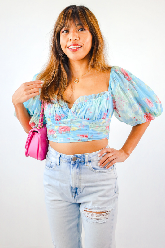 SUMMER ROSES TOP