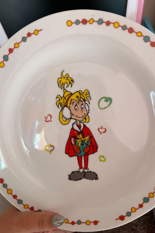 2000 GRINCH PLATE*