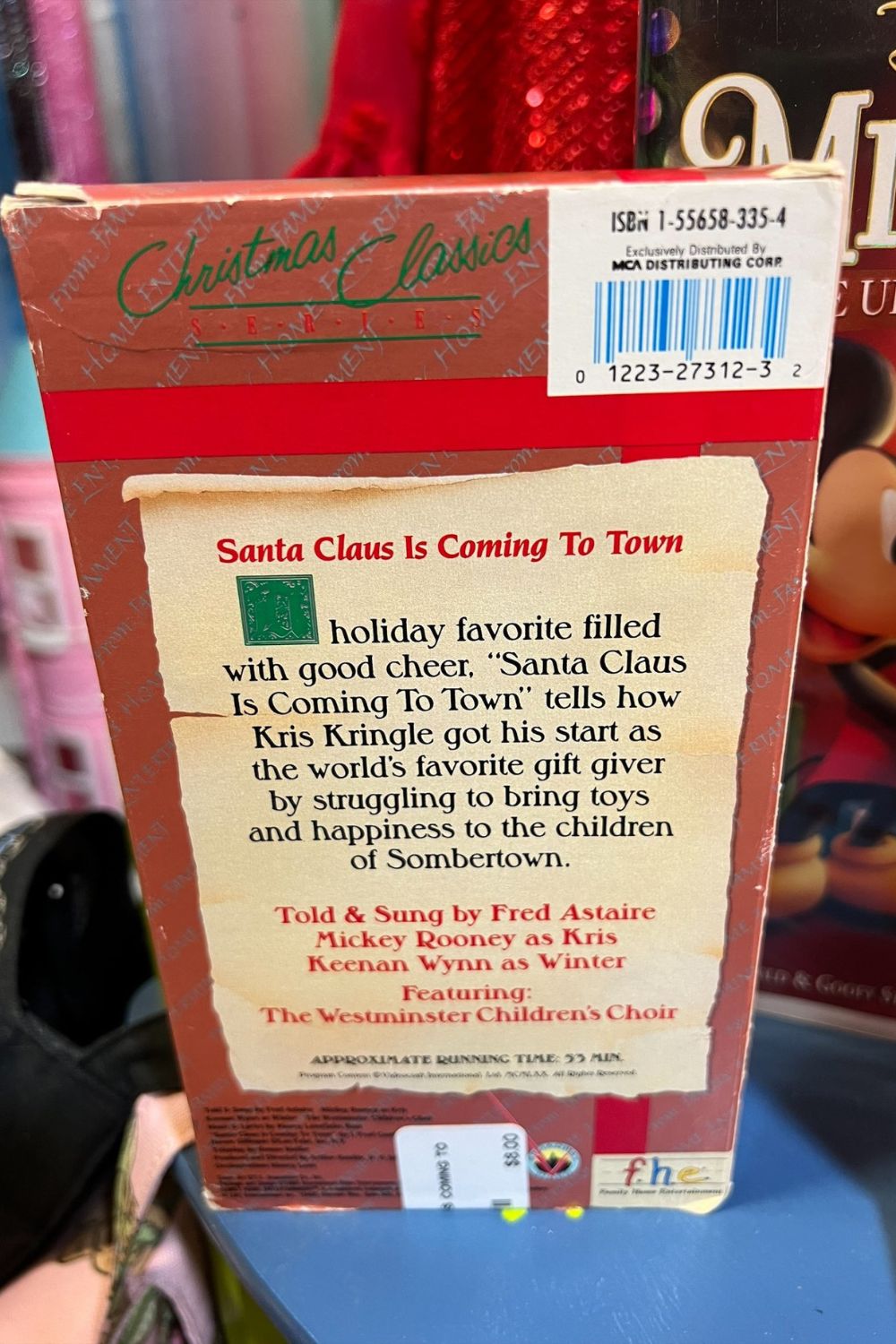 SANTA CLAIS IS COMING TO TOWN VHS*