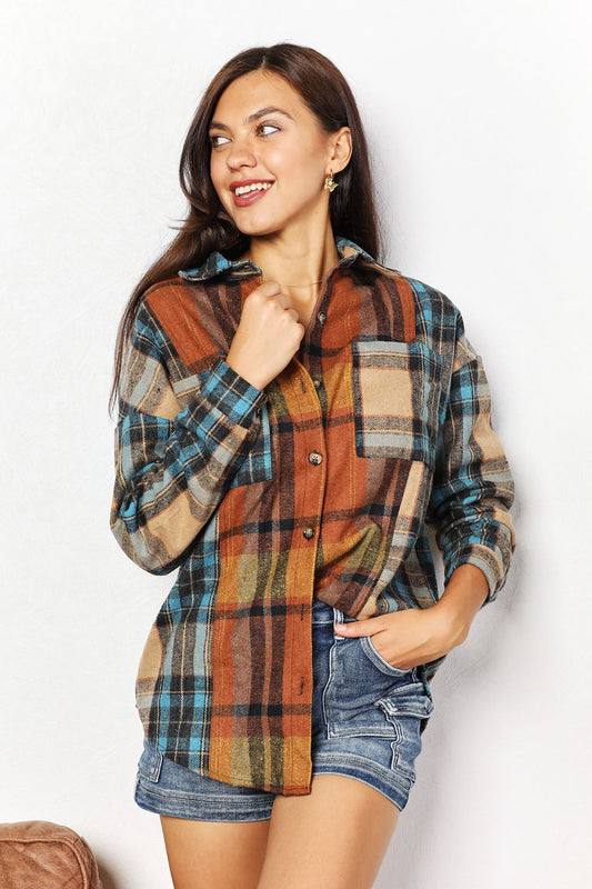 RANCH RIDER PLAID SHIRT JACKET