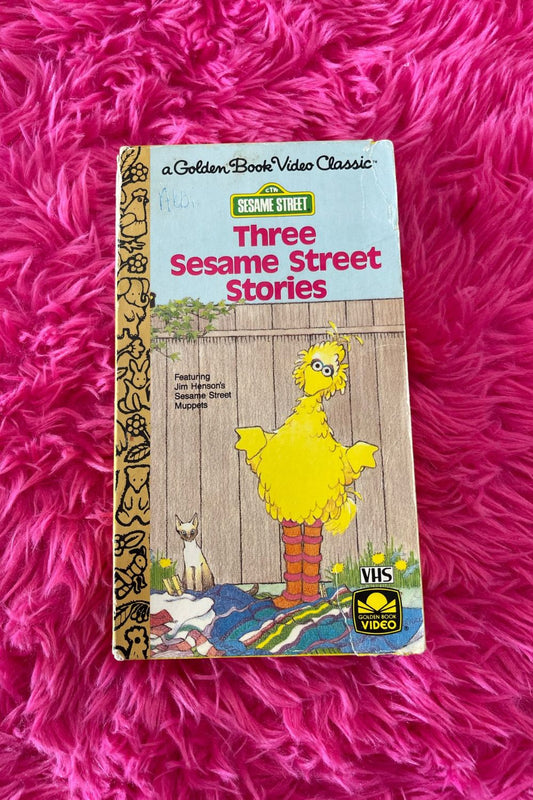 SESAME STREET STORIES VHS*