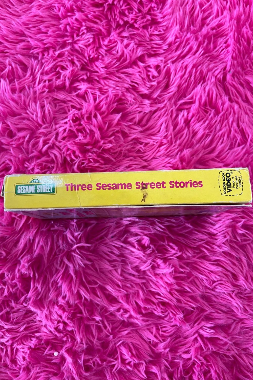 SESAME STREET STORIES VHS*